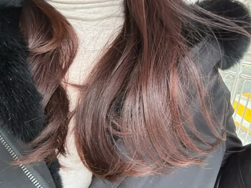 컬러룸 이충점 컬러 헤어 끝부분